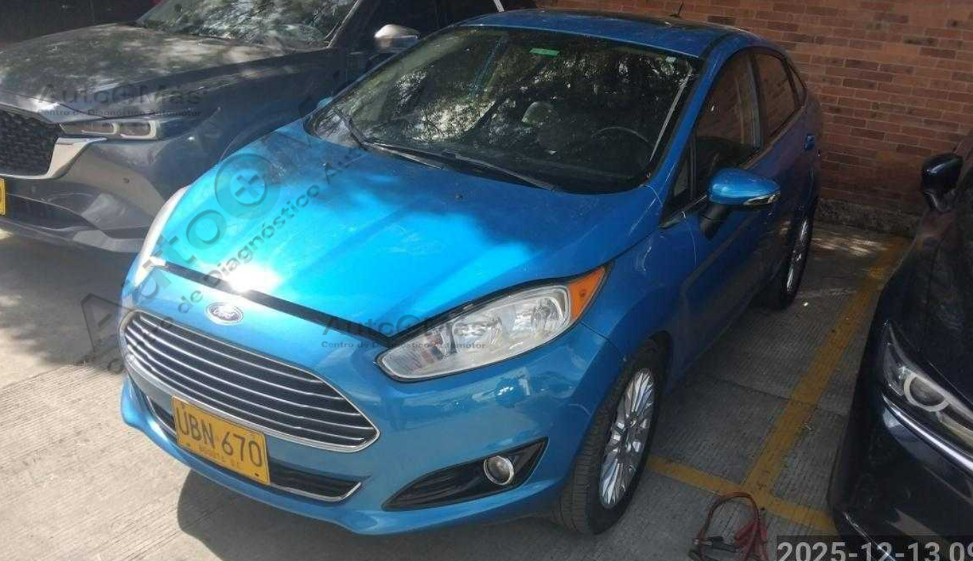 Puja por FORD FIESTA SEDAN TITANIUM AUT 1600