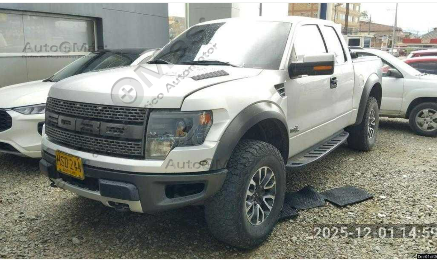 Puja por FORD 150 RAPTOR CABINA Y MEDIA 6.2 AUT 4¨4