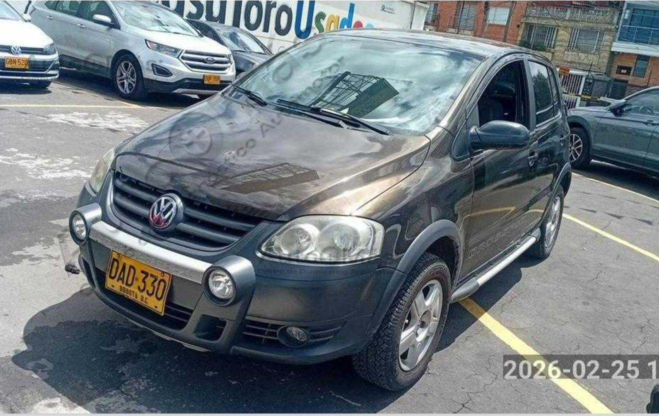 Puja por VOLKSWAGEN CROSSFOX 1600 MEC