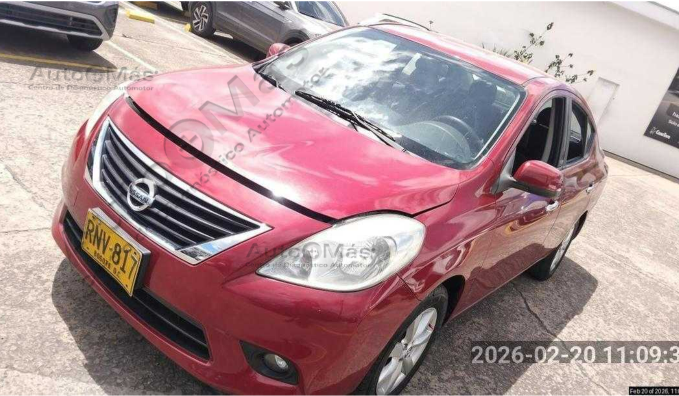 Puja por NISSAN VERSA ADVANCE 1600 AUT